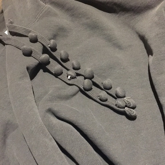 Front Row Cold Shoulder Grey Hoodie Ladies Size S *New* - Picture 5 of 8